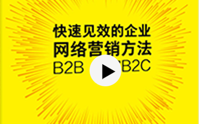 《快速見效的企業(yè)網(wǎng)絡(luò)營銷方法 B2B 大宗B2C》音頻版本之序言（完整）